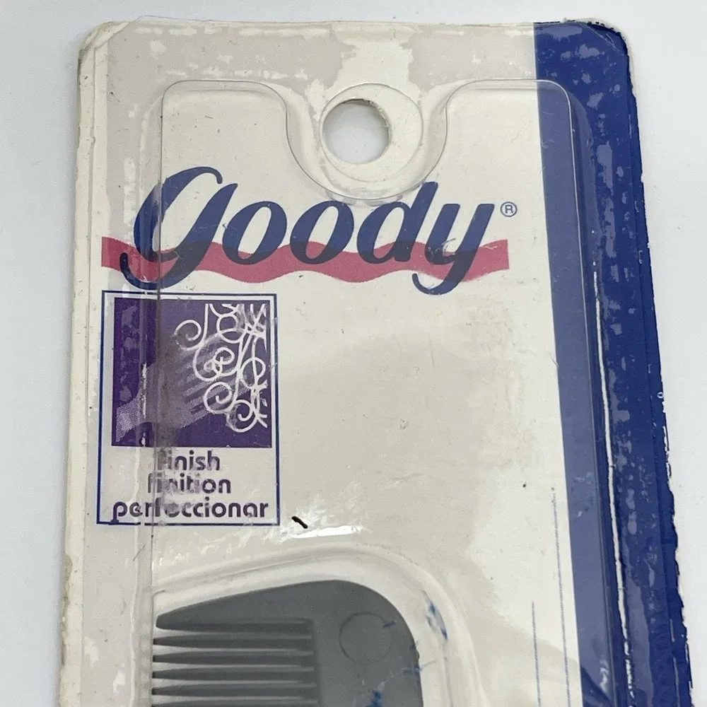 Vintage 1996 Goody Unbreakable Hair Combs 2 Pack #00639 USA Made 5